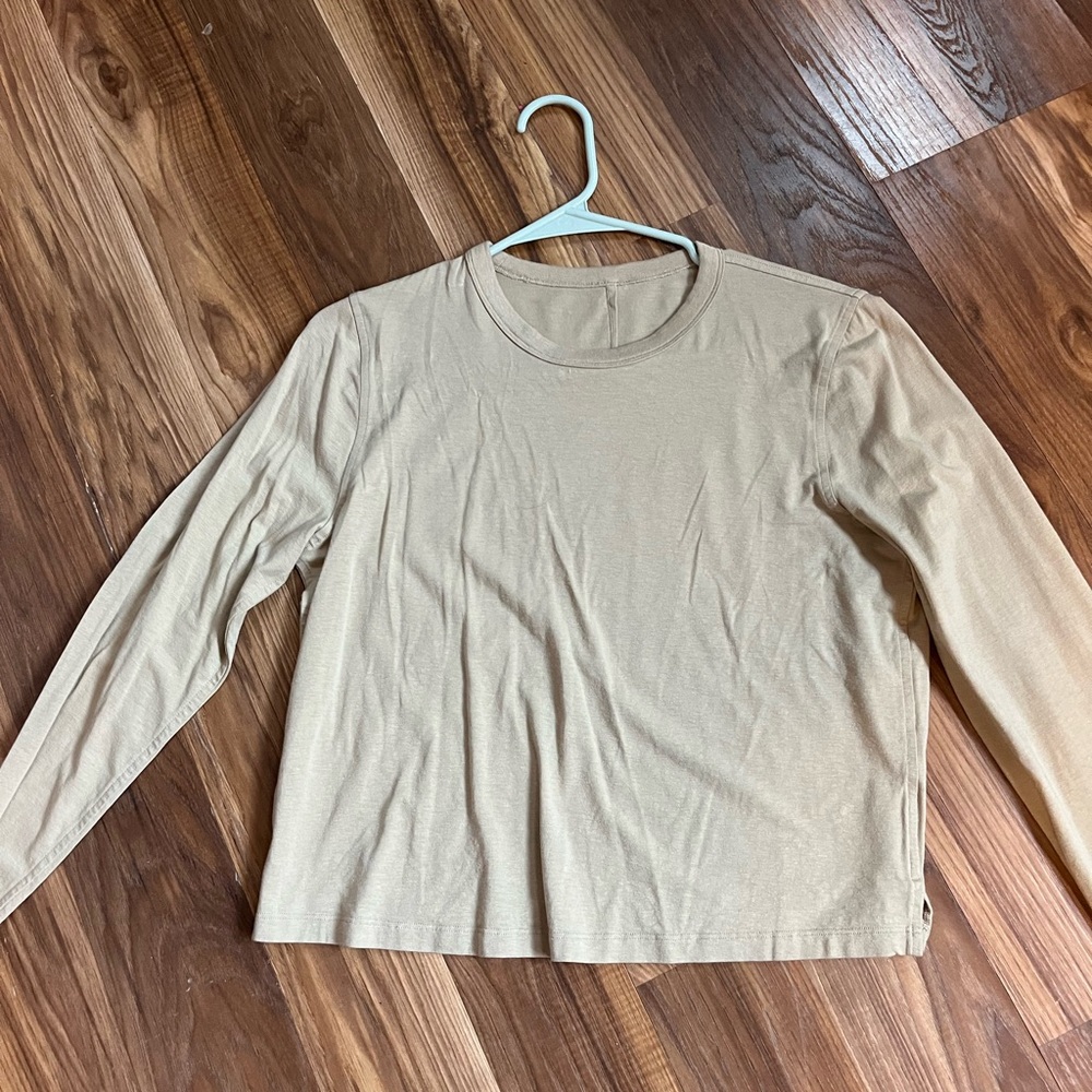 Lululemon crop long sleeve